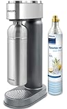 Philips GoZero Máquina Gasificadora ADD4905SV/10, gris, botella de agua de 1 L de acero...