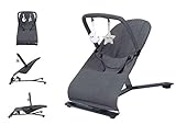 Babify Hamaca de Bebé Serenity - Ajustable en 3 Posiciones - Barra de Juguetes - Plegado...