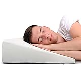 DYNMC you Almohada cuña, 60cm, Oeko-Tex - Respaldo Cama Duro con Funda Suave - Cojin...