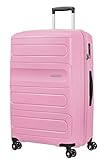 American Tourister Sunside - Spinner L Expandible Maleta, 77 cm, 106/118 L, Rosa (Pink...