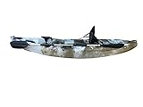 Cambridge Kayaks ES, Zander Camo del Desierto Solo Kayak DE Pesca Y Paseo, RIGIDO,