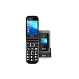 SPC Jasper 2 4G - Teléfono móvil de Tapa para Mayores con Whatsapp, Botones y Teclas...