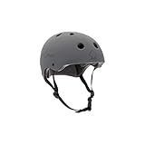 Pro-Tec Classic Casco, Unisex Adulto, Matte Grey, M