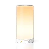 meross Lámpara Nocturna Táctil Wi-Fi Inteligente, Multicolor Regulable con RGBWW(2700K -...