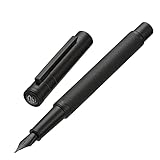 Juego de Pluma Estilográfica Selva Negra Mate con Punta Extrafina Diseño Clásico con...