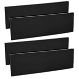 kwmobile Parachoques para Garaje - Set 4X Protector de Pared Esquina y columnas de Parking...