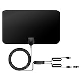 Antena de TV amplificada - Antena HD amplificada digital Fácil de usar | Accesorios...