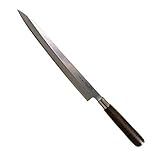Totiko Cuchillo de cocina profesional japonés, cuchillo profesional de acero, hoja de 27...
