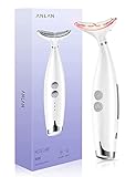 ANLAN Radiofrecuencia Facial y Cuello para Antiarrugas, Masajeador Facial Reafirmante,...
