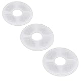 Navaris 3 filtros de Repuesto para Fuente de Agua - Set de 3 filtros de algodón para...