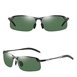 BIFADA Gafas de sol polarizadas para hombres y mujeres, gafas de sol deportivas...