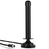 Wicked Chili DVBT2 Antena de Varilla Digital Compatible con Samsung, Xoro, SkyVison,...