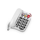 SPC Comfort Numbers 2 - Teléfono Fijo para Mayores con Teclas Grandes, 3 memorias...