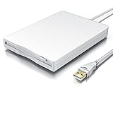 CSL - Disquetera Externa USB FDD 1,44 MB 3,5 Pulgadas - PC y Mac - Slimline Floppy Disk...