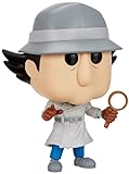 Funko- Pop Animation Inspector Gadget w/Chase (Styles May Vary) Figura Coleccionable,...
