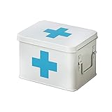 KIZQYN Caja de Medicina 8.46 Pulgadas Caja de Primeros Auxilios Caja mÃ©dica Kit de...