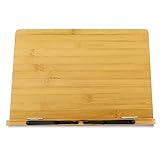 atril para libros madera (M: 34 x 24 cm ) soporte libros ajustable atril estudio apuntes