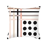 Funda de Cojin Blanca, Cojines Sofa Jardin 40X40cm Poliéster Fundas Cojines 1 Piezas...