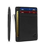 POWR Cartera Tarjetero Hombre | Cartera Hombre Pequeña | Porta Tarjetas Credito...