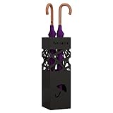 Entryway Umbrella Stand Holder Modern Hollowed-out Umbrella Storage Rack for Canes Walking...