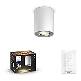 Philips Hue – Lámpara inteligente, Hue Pillar, Foco LED Inteligente, Luz Blanca de...