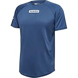 hummel hmlTE Topaz T-Shirt Camiseta, Hombre, Insignia Blue, S