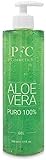 Gel de Aloe Vera Puro 100%, Hidratante natural para piel sensible (500ml) Hecho en España...