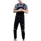 NUSGEAR 2022 Peto Jeans Monos Hombres, Denim Jeans Bib Overoles Pantalón Vaqueros de Mono...
