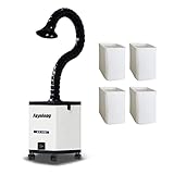 Extractor de humos de soldadura, purificador de humo, absorbente de humo, portátil,...