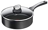 Tefal Unlimited On - Sartén alta de 24 cm con revestimiento resistente, Thermo-Signal,...