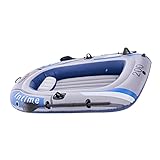 sympuk Barco inflable para 2/3 personas con remo kayak barco inflable barco de remos barco...
