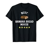 Mejor panificador de plátano divertido vegetariano comida panadero regalo Camiseta