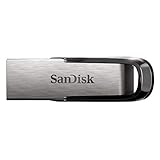 SanDisk Ultra Flair Memoria flash USB 3.0 de 64 GB, con carcasa de metal duradera y...