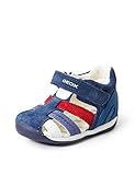 Geox B Each Boy B, Primeros Pasos para Bebé Niño, Multicolor (Navy/Red), 23 EU