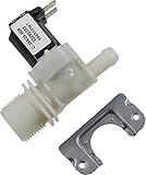 Relemat® Electroválvula simple salida recta tipo universal compatible con lavadoras y...