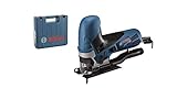 Bosch Professional GST 90 E - Sierra de calar (650 W, 500 - 3100 cpm, profundidad de corte...