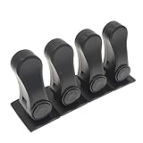 Solnoa 4 pcs Pestillo Puerta sin Agujeros para Seguridad Puertas Niños con Pegamento 3M y...