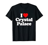 Hombres I Love Crystal Palace CorazÃ³n Divertido Camiseta