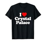 Hombres I Love Crystal Palace Corazón Divertido Camiseta