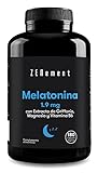 Melatonina 1,9 mg, con Extracto de Grifonia, Magnesio y Vitamina B6, 180 CÃ¡psulas | Ayuda...