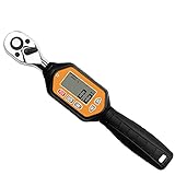 Llave Dinamométrica Digital Versátil de 1/4' con Cuatro Unidades, Dos Modos de...