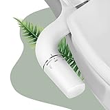 SAMODRA Bidé ultrafino, clásico 7.0 bidé accesorio para asiento de inodoro con boquilla...