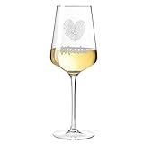 polareffekt Leonardo Puccini Copa de vino con grabado del nombre – Copa de vino de 560...