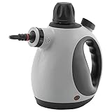 HOMCOM Limpiador a Vapor de Mano 1050W Vaporeta de Limpieza 3,2 Bares de Presión con...