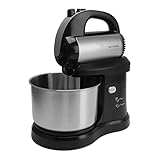 Batidora Eléctrica Pequeña para Cocina, Batidora de Alimentos Práctica, Cuenco de Acero...