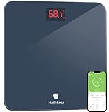 Báscula de Baño Digital, Báscula Inteligente de Alta Medición Precisa 180kg/ 400lbs/...