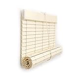 PERSIANA ALICANTINA Enrollable para Ventanas Y Puertas | PVC Color Marfil | Varios...