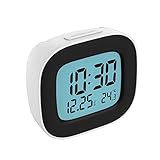 HOMVILLA Despertador Digital Pilas Reloj Despertador Digital Pequeño con Luz, Despertador...