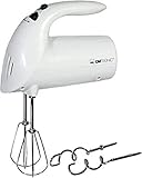 Clatronic 262147 HM 3014 - Batidora amasadora (250 W), color blanco