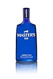 Master's Gin - Ginebra London Dry de 5 botánicos, Botella 700 ml